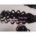 Italian wave hair weft, remy human hair